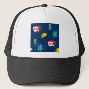 christmas taco emoji keps