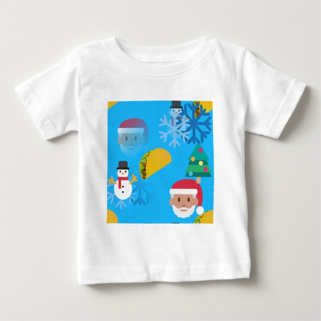 christmas taco emoji tröja (Framsida)
