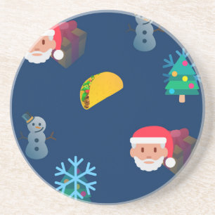 christmas taco emoji underlägg