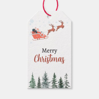  Christmas Tag (Editable) -  Presentetikett