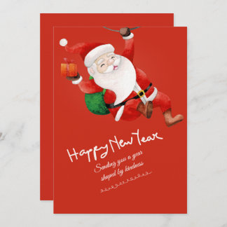 Christmas Teacher Thank You Red Gift card Holder Julkort