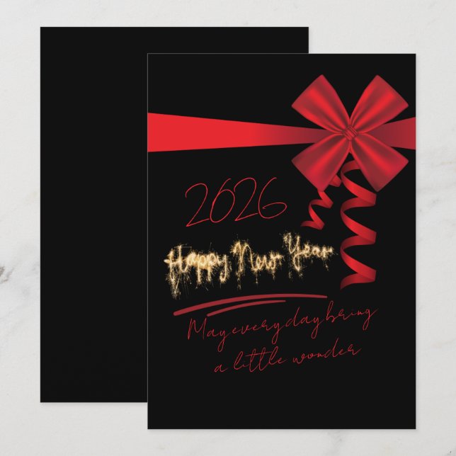 Christmas Teacher Thank You Red Gift card Holder Julkort (Fram/baksida)