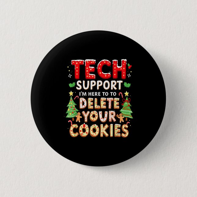 Christmas Tech Suprt Here To Delete Cookies Xmas M Knapp (Framsida)