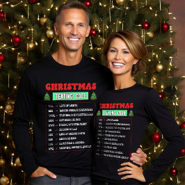 Christmas Texting Code T Shirt
