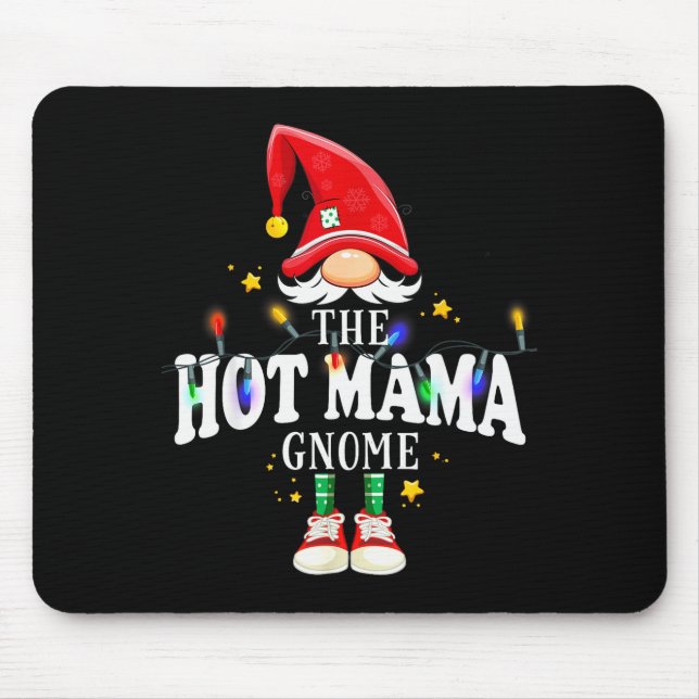 Christmas The Hot Mama Gnome X-mas Matching Pjs  Musmatta (Framsidan)