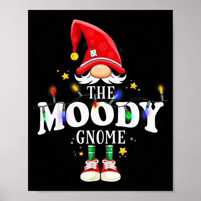 Christmas The Moody Gnome X-mas Matching Pjs  Poster (Framsidan)