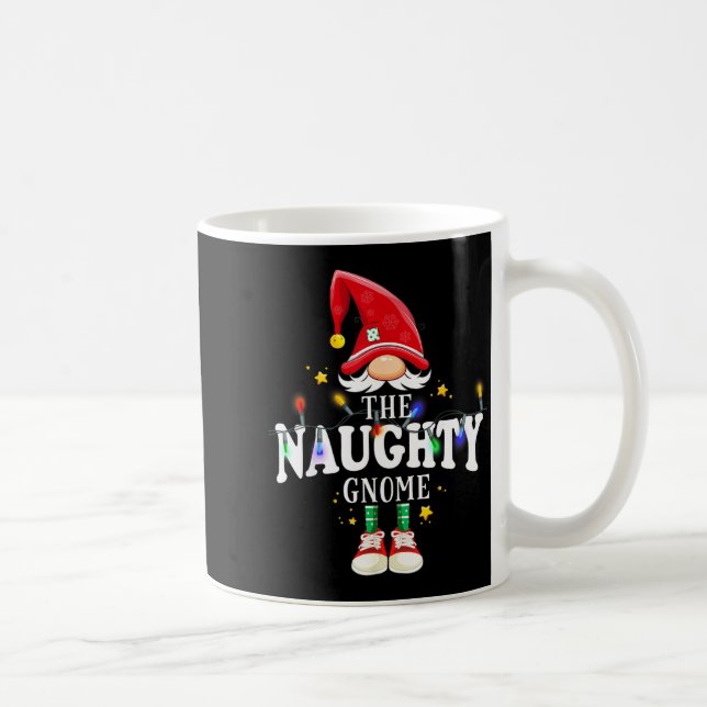 Christmas The Naughty Gnome X-mas Matching Pjs  Kaffemugg (Höger)