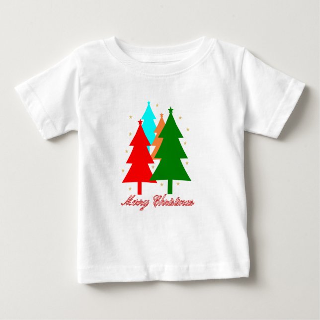 Christmas theme baby shirt t shirt (Framsida)
