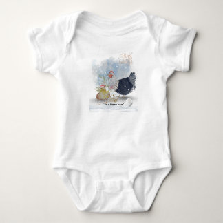 Christmas Theme Boganhues Print  T Shirt