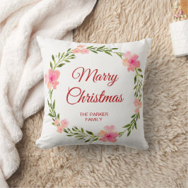 Christmas Throw Pillow – Festive Holiday Decor Kudde