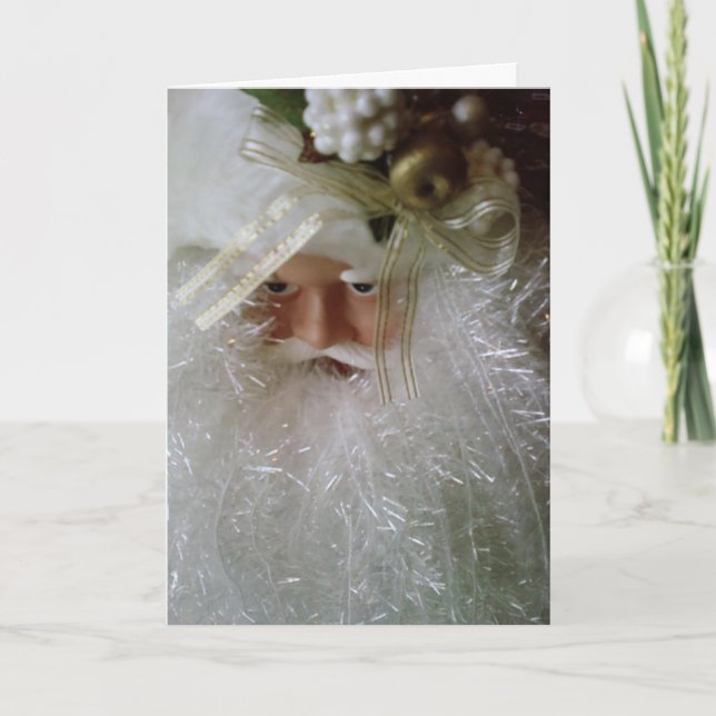 CHRISTMAS TID ÄR TID FÖR TÄNKA AV "DU" HELGKORT (Framsida)