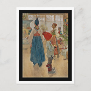 Christmas Time Again NEW Helg Vykort