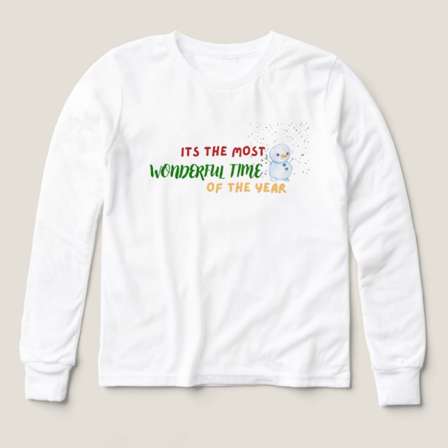 christmas time design t shirt (Design framsida)