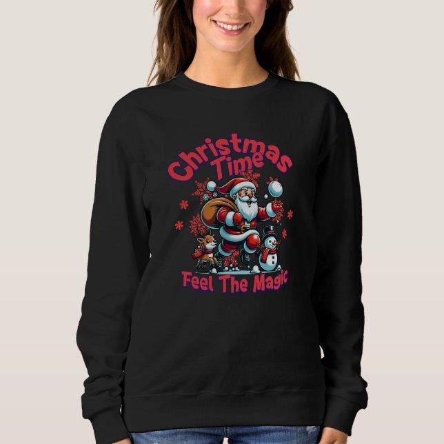 Christmas Time T Shirt (Framsida)