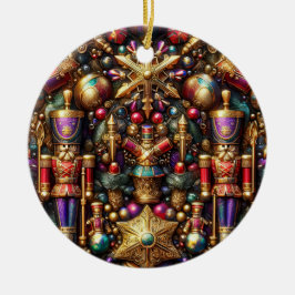 CHRISTMAS ~ Tin Soldiers 1800 ~ Julgransprydnad Keramik