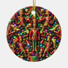 CHRISTMAS ~ Tin Soldiers 1800 ~ Julgransprydnad Keramik