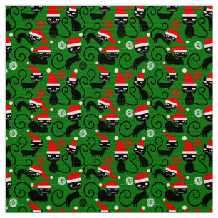 Christmas Tomcat julafton väv Tyg