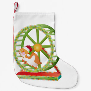 christmas Tomhamster Liten Julstrumpa