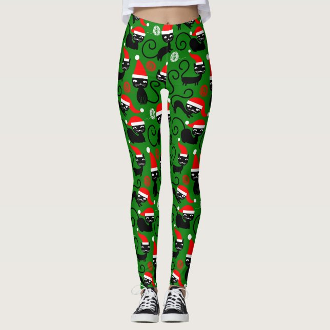 christmas Tomttis leggings (Framsida)
