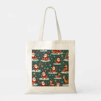 christmas Tote bags Tygkasse