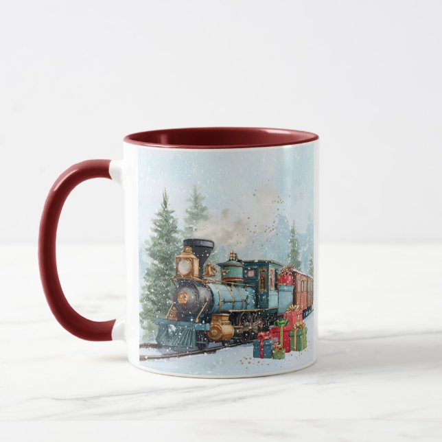 Christmas Train Mugg (Vänster)