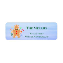 Christmas Treats Gingerbread Man Candy Cane