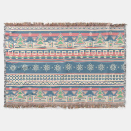 Christmas Tree Aztec Style - Unique Holiday Filt