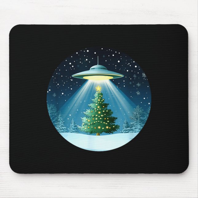 Christmas Tree Beamed By Ufo For Interstellar Holi Musmatta (Framsidan)