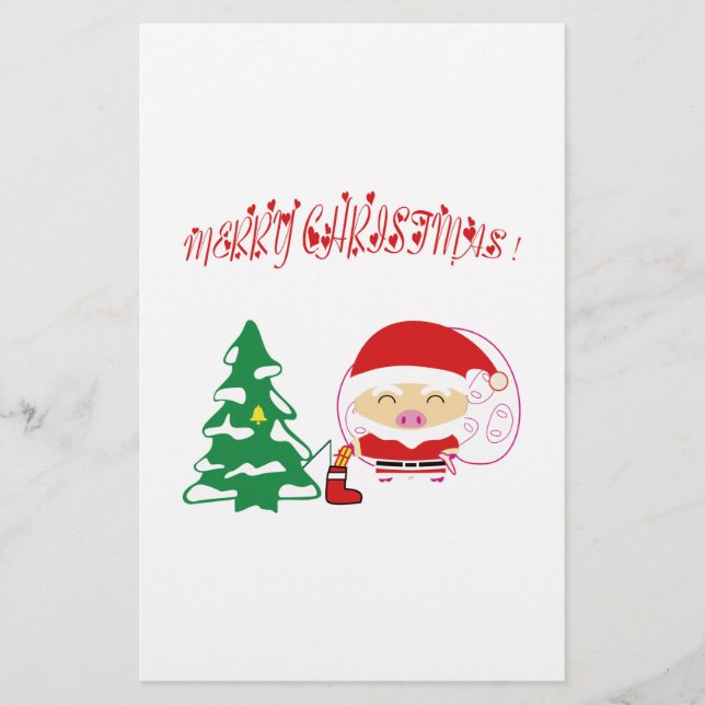 Christmas tree brevpapper (Framsida)