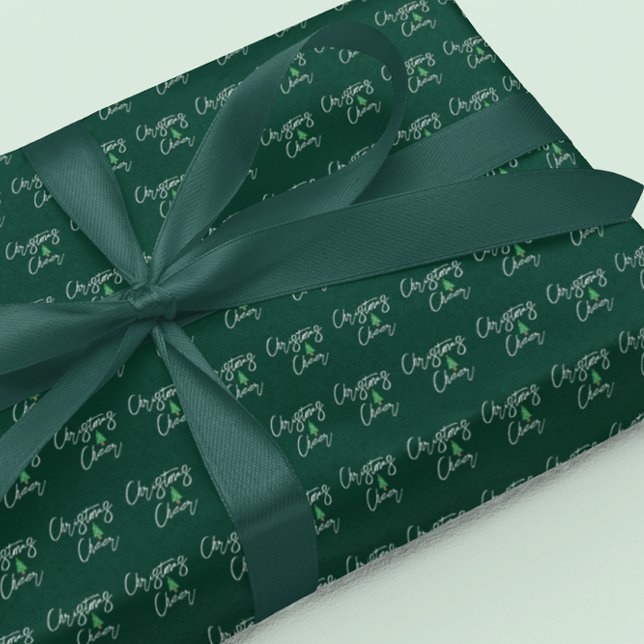 Christmas Tree Cheer Presentpapper (Skapare uppladdad)