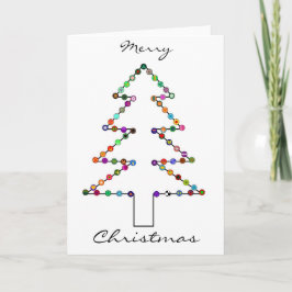 Christmas tree helgkort
