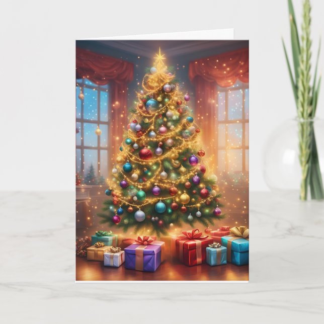 Christmas Tree  Helgkort (Framsida)