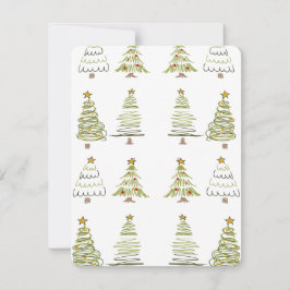 CHRISTMAS TREE JULKORT