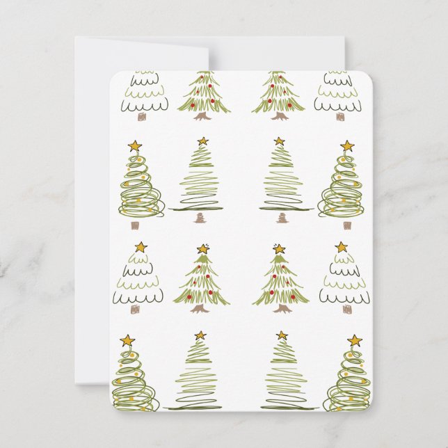 CHRISTMAS TREE JULKORT (Framsida)