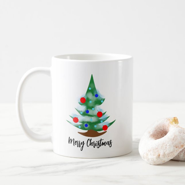 Christmas tree kaffemugg (Med munk)