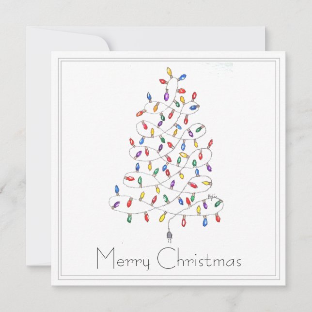 Christmas Tree Kort (Framsida)