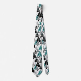 Christmas Tree Neck Tie Slips