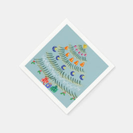 Christmas tree pappersservett