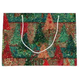 Christmas Tree Patchwork Design