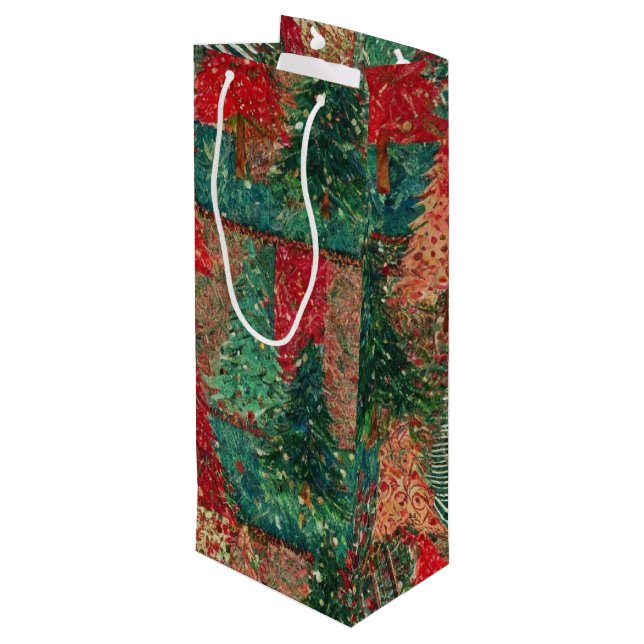 Christmas Tree Patchwork Design (Baksidan Vinklad)