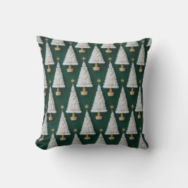 Christmas tree pillow design kudde