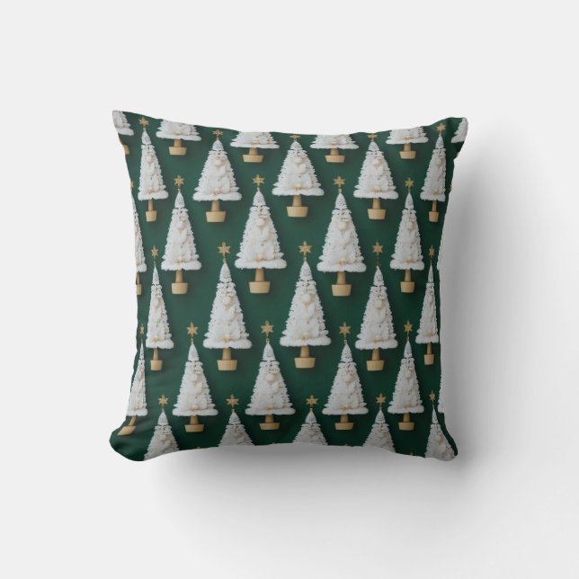 Christmas tree pillow design kudde (Framsida)