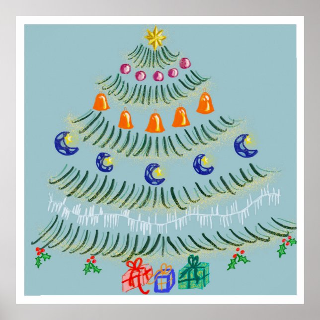 Christmas tree poster (Framsidan)