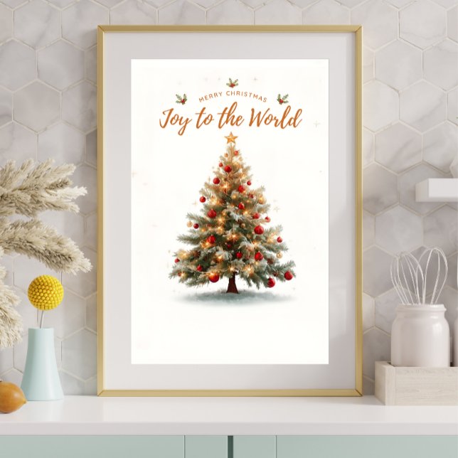 Christmas Tree Poster — Magical Winter Holiday (Skapare uppladdad)