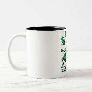 Christmas Tree Power Festive Tee Två-Tonad Mugg