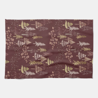 Christmas Tree Scatter Tea Towel Kökshandduk