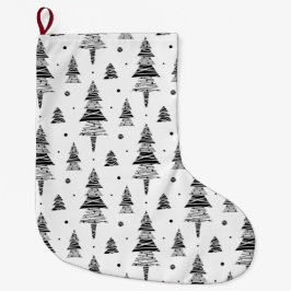 Christmas tree stor julstrumpa