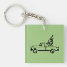Christmas tree truck