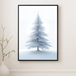 Christmas Tree Wall Art Poster