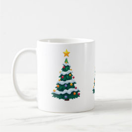 Christmas tree with Snow Mug Kaffemugg